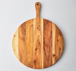 Personalized Premium Customized Pine/Mango Wooden Chopping Board Block Eco-Friendly Durable Anti-Slip Customizable Size/Shape - Product Image 3