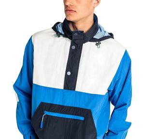 High Quality <b>Men's</b> <b>Lightweight</b> Nylon Pullover Custom Mesh Lining <b>Summer</b> Windbreaker <b>Jacket</b> Plus Size New Design Polyester - Product Image 4