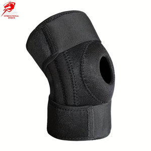 Sangles de genou robustes, conception de compression de qualité supérieure, support flexible, matériau doux et confortable pour la musculation, les squats et le fitness - Product Image 1