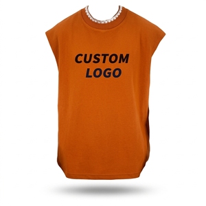 Camiseta sin Mangas de Algodón Suave para Hombre, al por Mayor, Personalizable con Impresión y Marca Privada, Ropa Urbana de Fábrica - Product Image 3