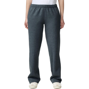 Men's Dark Gray Cotton Sweatpants <b>Elastic</b> Waist Casual Jogging Pants Side Pockets Midweight Knitted Autumn Wear - Product Image 1