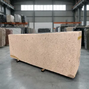 Luxury Madhauri Gold Granite Premium Natural <b>Stone</b> with Rich Golden Pattern for Flooring Wall Panels Kitchen Islands and Modern - Product Image 4