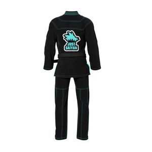 เสื้อยิวยิตสูคุณภาพสูง น้ำหนักเบา 440 GSM ผ้าฝ้ายยืดหยุ่น ทนทาน ไม่หดตัว 100% สำหรับฝึกซ้อม BJJ แบบยูนิเซ็กซ์ พิมพ์ลายดิจิตอลพร้อมโลโก้สั่งทำได้ - Product Image 3