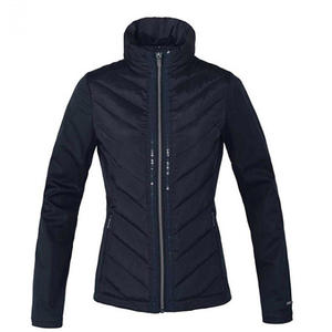 Vestes en coton à manches courtes pour femmes, vestes matelassées en duvet pour femmes, vestes d'hiver chaudes et épaisses, vestes bomber matelassées - Product Image 1