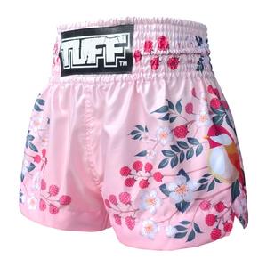 Shorts de boxe unisexes sur mesure, sublimation OEM, arts martiaux Muay Thai, finition satinée, séchage rapide, vente en gros, usine OEM - Product Image 4