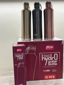 ขวดน้ำสุญญากาศสแตนเลสสตีล Anax Hydro 1000 มล. รุ่นโมเดิร์น ผนังสองชั้น เก็บความเย็นได้ 24 ชั่วโมง / เก็บความร้อนได้ 18 ชั่วโมง - Product Image 2