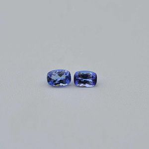 7x9mm AAA Naturel Tanzanite À Facettes Long Coussin Coupe Pierres Précieuses En Vrac Haut Lustre Bleu Tanzanite Pierre De Naissance Bijoux Du Fournisseur - Product Image 1