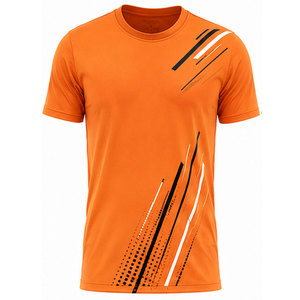 เสื้อยืดผู้ชายผ้าฝ้าย 100% สวมใส่สบาย พิมพ์โลโก้ตามสั่ง ดีไซน์โดดเด่น ทรงหลวม ออกแบบเองได้ - Product Image 1