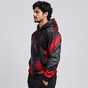 Top Selling Men's Sublimation <b>Hoodie</b> Made with <b>Soft</b> Comfortable Fabric Eco Friendly Stylish Design Warm Men Sublimation <b>Hoodie</b> - Product Image 2