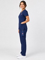 Nouveaux uniformes médicaux de haute qualité pour infirmières, en tissu tissé, unisexes, pour les soins infirmiers, les cliniques, les spas et les hôpitaux, vente en gros