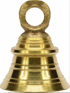Cloche en métal lourd à prix raisonnable d'un fournisseur indien, cloches suspendues, cloches suspendues traditionnelles indiennes, décoration pour l'entrée - Product Image 3