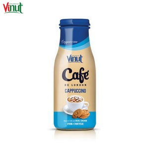 เครื่องดื่มกาแฟคาปูชิโน่แบบขวด 280 มล. น้ำตาลน้อย พร้อมดื่ม รับผลิตแบบ OEM ODM แบรนด์ส่วนตัว - Product Image 1