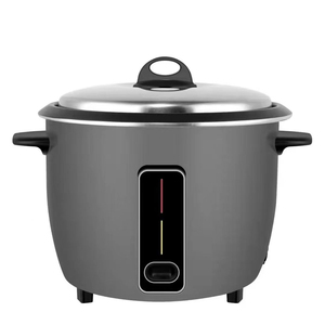 Electric Rice Cooker Stainless Steel 5L Mechanical <b>Control</b> Household Kitchen Appliance with Lid and Spoon 2.8L - Product Image 2