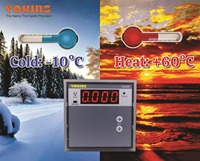 Yokins Y9-DV DC Digital Voltmeter 0-500V Kelas Akurasi 1.0 IP60 Panel Meter Layar LED Pengukuran Listrik Industri 50M