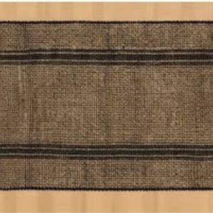 Tapis rectangulaire moderne à rayures, très vendu, 100% jute biologique, tissage plat, antidérapant, pour couloir, tons beige et marron - Product Image 6