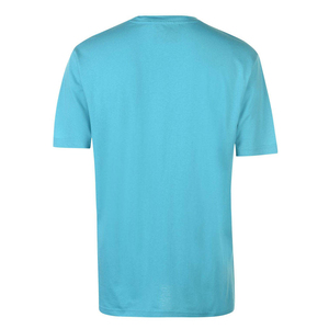 T-shirt homme noir à imprimé léopard, manches courtes, col rond, coupe classique, style tricoté décontracté - Product Image 2