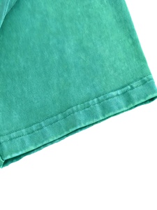 Camiseta de Moda Diaria con Textura Lavada para Hombres y Niños, Corte Relajado, Ropa Casual Urbana Esencial - Product Image 2