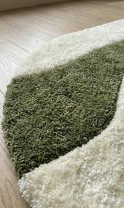 Tapis moderne en laine tuftée à la main, antidérapant, abstrait, ondulé, à poils longs, doux et moelleux, géométrique, pour salon, chambre, chambre d'enfant, décoration intérieure - Product Image 5