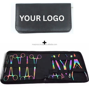 Kit de Herramientas para Perforaciones Corporales de Acero Inoxidable de 8 Piezas, Personalizado, de Alta Calidad, Duradero, Profesional, para Oreja, Nariz y Pezón - Product Image 2