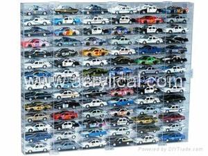 2025 bán buôn Wall Mount Counter bảng Diecast bánh xe Nóng Đồ chơi xe ô tô Acrylic hiển thị bảo vệ trường hợp với bìa - Product Image 6