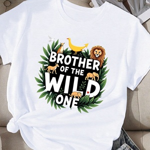 T-shirt comfit pour femmes Brother of the wild one design - Product Image 2