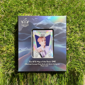 Livre photo officiel BTS Map of the Soul ONE avec carte photo holographique de Jimin - Product Image 3