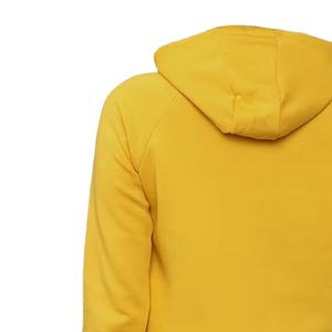 Sweat à capuche zippé en molleton de coton jaune imprimé sur mesure de haute qualité pour femme – Style streetwear décontracté et respirant pour l'hiver - Product Image 6