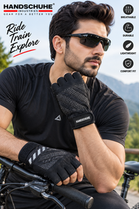 Anti <b>slip</b> Shock-absorbing <b>Half</b> Finger Cycling Gloves Outdoor Sports Gym Training Professional Wear Cycling Gloves - Product Image 6