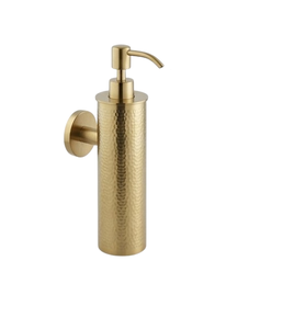 Distributeur de savon en métal de qualité supérieure, design moderne, aspect haut de gamme, en laiton, pour la maison, l'hôtel, la salle de bain, usage domestique. - Product Image 5
