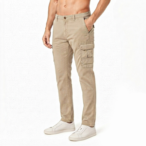 Premium Quality Urban Fashion <b>Mens</b> Cargo Pants Comfortable <b>Stretch</b> Multi Pocket Pant Travel Wear Casual Bottoms Pants for MenPre - Product Image 4