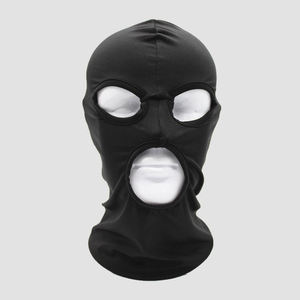 หน้ากากบาลาคลาวาถักสีดำคุณภาพสูงแบบกำหนดเองสำหรับทุกเพศ เหมาะสำหรับปั่นจักรยาน กีฬา สกี ระบายอากาศได้ดี กันน้ำ พร้อมลายพิมพ์ - Product Image 3