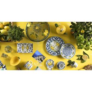 Excelsa Serving Tray Amalfi Ceramic 20x12.5 Cm Multicolor Decorative Dishware - Product Image 3
