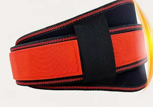 Adjustable Leather Waist Support Belt Non-Slip Metal Buckle for Strength <b>Training</b> <b>Weight</b> Lifting Unisex Breathable Basic - Product Image 4