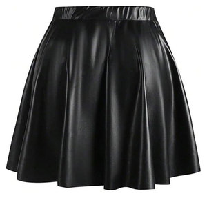 Jupe en cuir décontractée pour femme de haute qualité, personnalisée, pour l'entraînement, vente en gros - Product Image 2