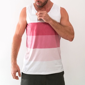 Camiseta de Tirantes de Algodón de Alta Calidad para Hombre, Secado Rápido, Transpirable, Personalizable - Product Image 3