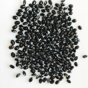 พลอยออนิกซ์สีดำธรรมชาติ 3x2 มม. รูปทรงวงรี คุณภาพดีที่สุด พลอยหลวมสำหรับทำเครื่องประดับ เรดเมาท์เทน เจมส์ R1BSOCT32 - Product Image 2