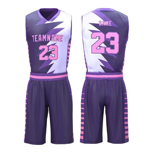 Fournisseur professionnel d'uniformes de basketball personnalisés, ensemble de maillots et shorts d'entraînement respirants, production en gros - Product Image 4