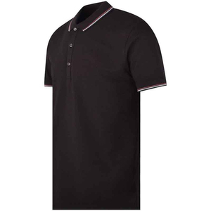 Polo homme de style moderne, couleur unie, formel, de haute qualité, 100% coton, imprimé sur mesure, grandes tailles - Product Image 6