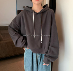 Vente en gros de sweats à capuche pour femmes brodés pour l'hiver, broderie personnalisée, 100% coton molletonné, vêtements de sport, ensembles de jogging - Product Image 1