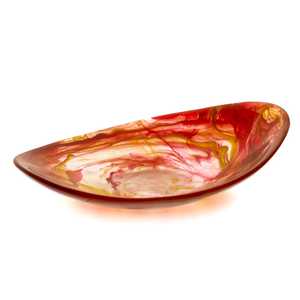 Nexoria Luxe <b>Resin</b> Bowl Luxury Handmade <b>Epoxy</b> Salad Bowl with Distinctive Artistic Finish for Premium Interiors & Dining Table - Product Image 1