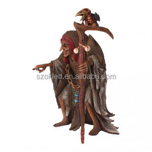 Witch Ghost <span class=keywords><strong>Devil</strong></span> Mask Dad Horror Book con soporte Witch With Horror Book Tomb The Butcher <span class=keywords><strong>Dead</strong></span> End Sign 5 Moods Skulls Pillar - Product Image 4