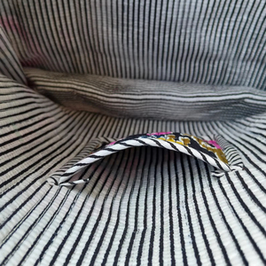 Bolsa de Mano de Tela de Algodón con Estampado a Mano de Estilo Bohemio Elegante, con Cierre de Cremallera, Estampado Animal, Bolsa de Hombro - Product Image 1