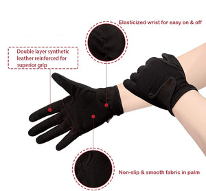 ถุงมือขี่ม้าสำหรับผู้หญิง ระบายอากาศได้ดี - Product Image 2