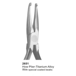 Alicates de ortodoncia de titanio, Instrumentos dentales - Product Image 2