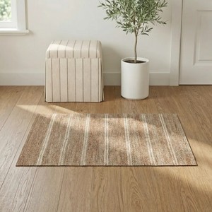 Tapis Bohème en Laine Écologique et Jute, Kilim Tissé à la Main, Tapis Dhurrie, Style Persan, Style Village Indien, Chemin de Couloir, Décoration d'Escalier, Décoration Intérieure, Tapis d'Entrée - Product Image 5