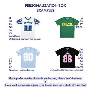 Diseña Tu Propia Camiseta de Fútbol Americano Personalizada con Bordado de Entrenamiento Universitario para Jóvenes de EE. UU., Camisetas de Moda Bordadas a Medida - Product Image 5