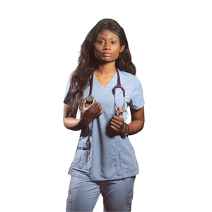 Alta calidad personalizar diseño médico uniformes conjuntos de enfermería unisex buenos pantalones antipolvo Sao Mai FMF fabricante personalizado - Product Image 4