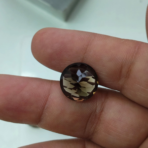 Aguamarina Natural de 14 mm, Corte Trillón Rojo, Gema Suelta de la Mejor Calidad para Joyería - Product Image 4