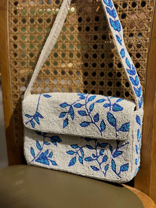SHEERI HANDICRAFTS Sac brodé de perles multicolores fait main dans l'Uttar Pradesh, produit promotionnel pour femmes - Product Image 6