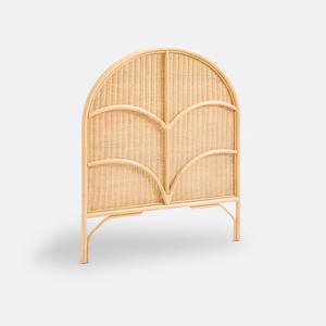 Cabecero de Cama Ecológico Tejido a Mano de Ratán, Diseño Minimalista en Arco, Cabecero Hecho a Mano de Caña Natural, Muebles de Dormitorio al por Mayor - Product Image 2